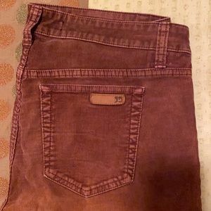 Joe’s Maroon corduroy pants